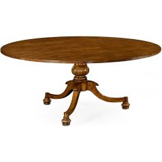 Dining Tables Fruitwood pedestal dining table