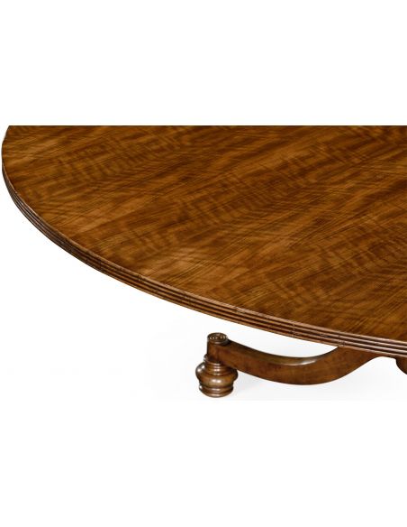 Dining Tables Fruitwood pedestal dining table