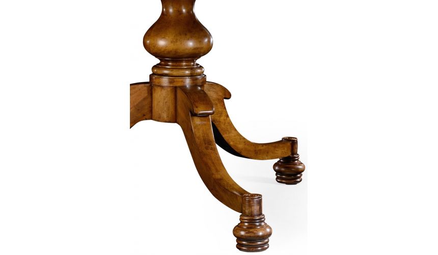 Dining Tables Fruitwood pedestal dining table