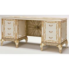 Executive Desks Gold Tone Accented Toilette