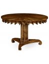 Dining Tables Stylish Mahogany round dining or foyer center table