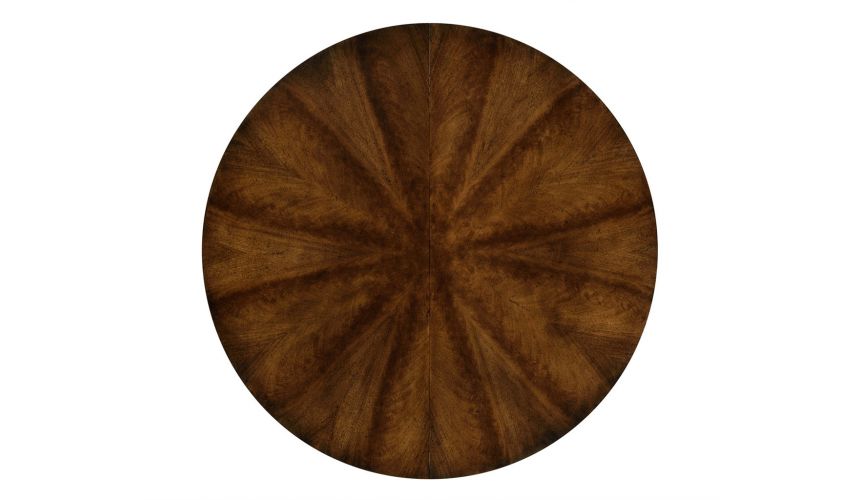 Dining Tables Round to oval dining table, Mahogany