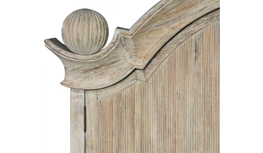 Breakfronts & China Cabinets Ornate Wooden cabinet