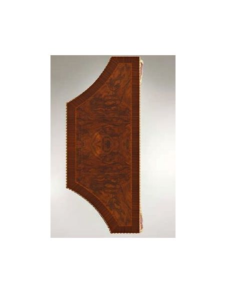 Furniture Masterpieces Dual Tone Accented Toilette with Mirror