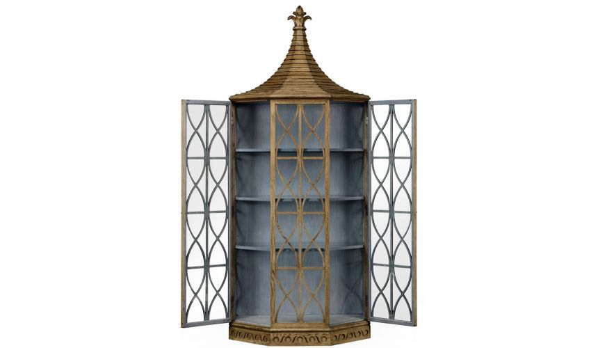 Breakfronts & China Cabinets Double cupboard