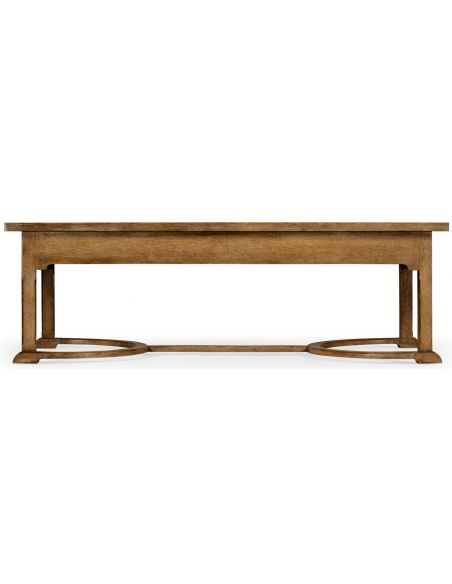 Coffee Tables Parquet top oak coffee table