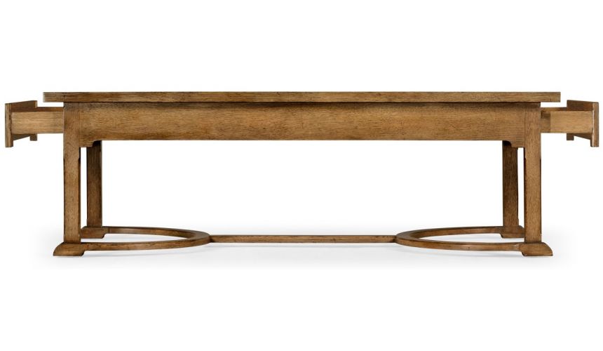 Coffee Tables Parquet top oak coffee table