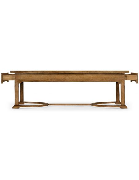 Coffee Tables Parquet top oak coffee table