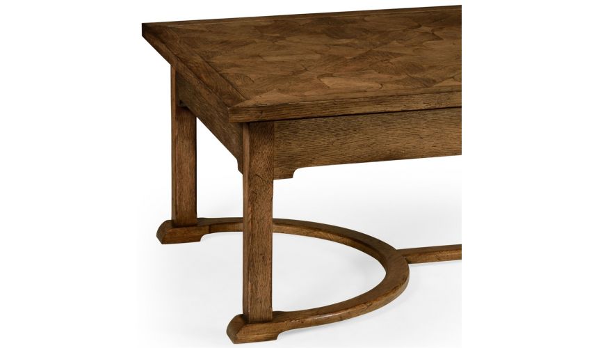 Coffee Tables Parquet top oak coffee table