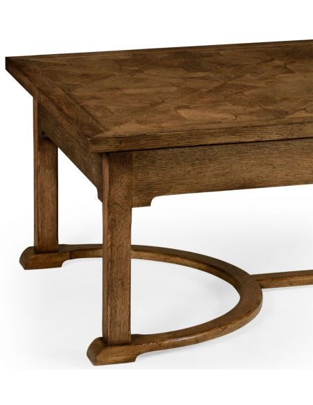 Coffee Tables Parquet top oak coffee table