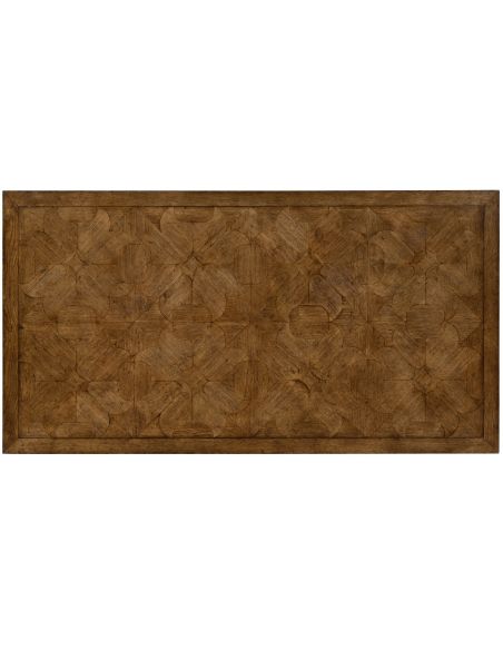 Coffee Tables Parquet top oak coffee table
