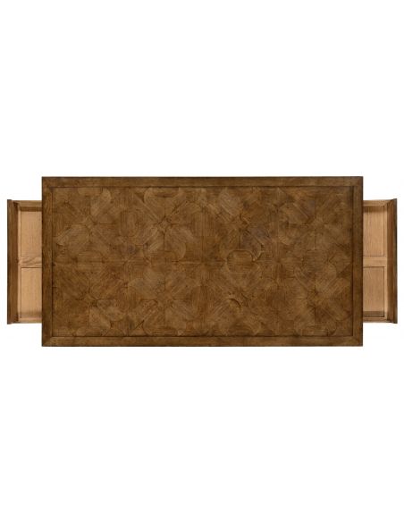 Coffee Tables Parquet top oak coffee table