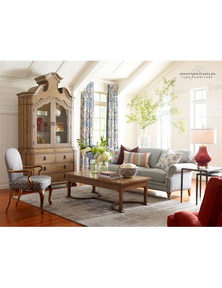 Coffee Tables Parquet top oak coffee table