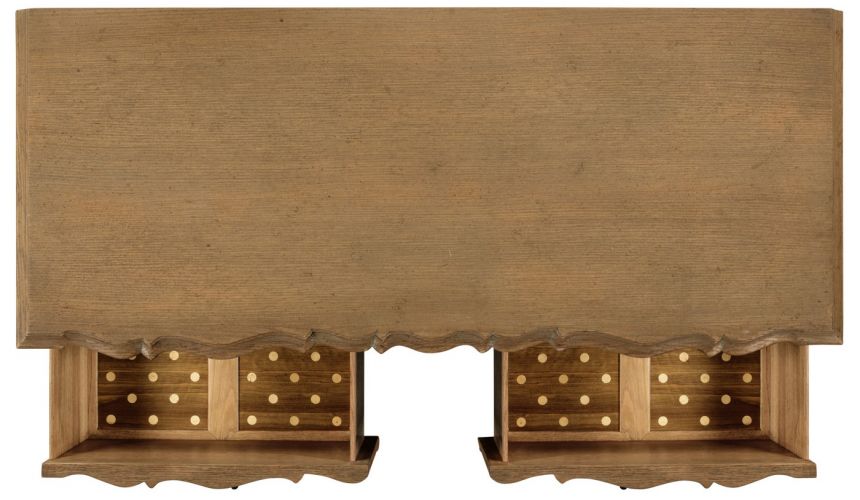 Breakfronts & China Cabinets Distressed 16 drawer dresser