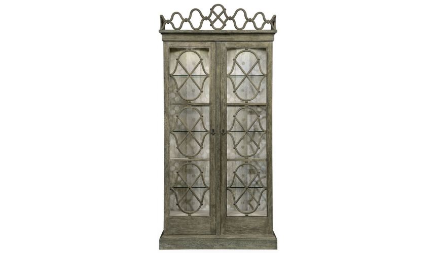Breakfronts & China Cabinets Decorative Georgian Display Cabinet