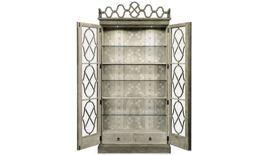 Breakfronts & China Cabinets Decorative Georgian Display Cabinet