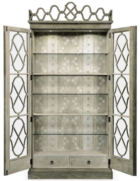 Breakfronts & China Cabinets Decorative Georgian Display Cabinet