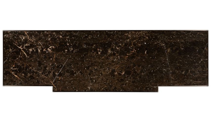 Breakfronts & China Cabinets Light wood marble top sideboard