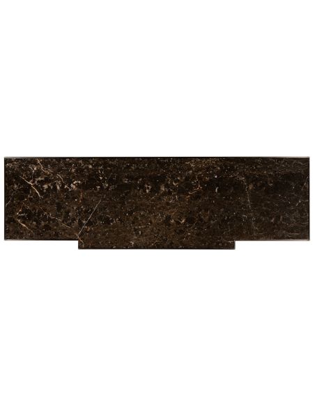 Breakfronts & China Cabinets Light wood marble top sideboard