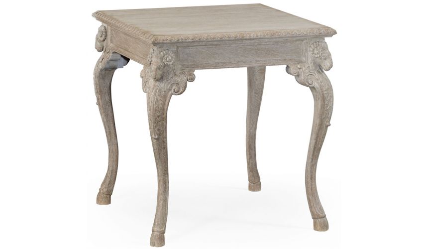 Decorative Accessories Hand carved ram's head table