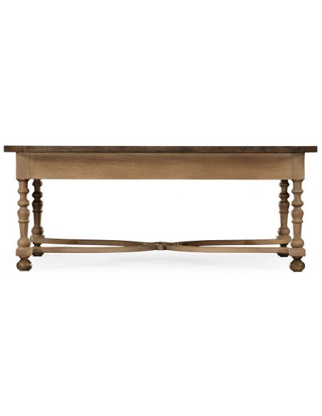 Coffee Tables Distressed country cocktail table