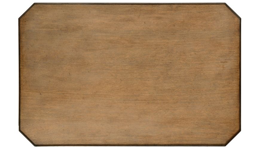 Coffee Tables Distressed country cocktail table