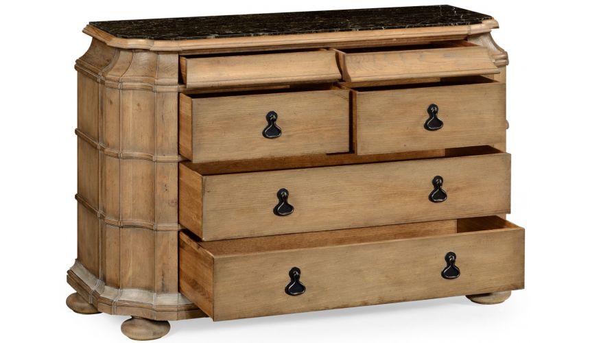 Breakfronts & China Cabinets Light Oak chest and server