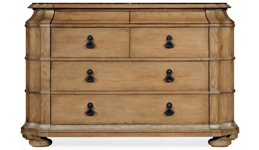 Breakfronts & China Cabinets Light Oak chest and server