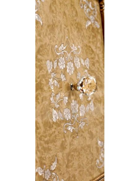 Dining Tables Spectacular dining tabl with mother of pearl inlay and exquisite marquetry work.