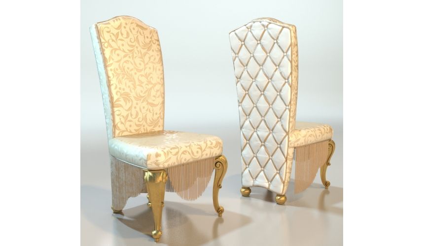 Dining Tables Spectacular dining tabl with mother of pearl inlay and exquisite marquetry work.