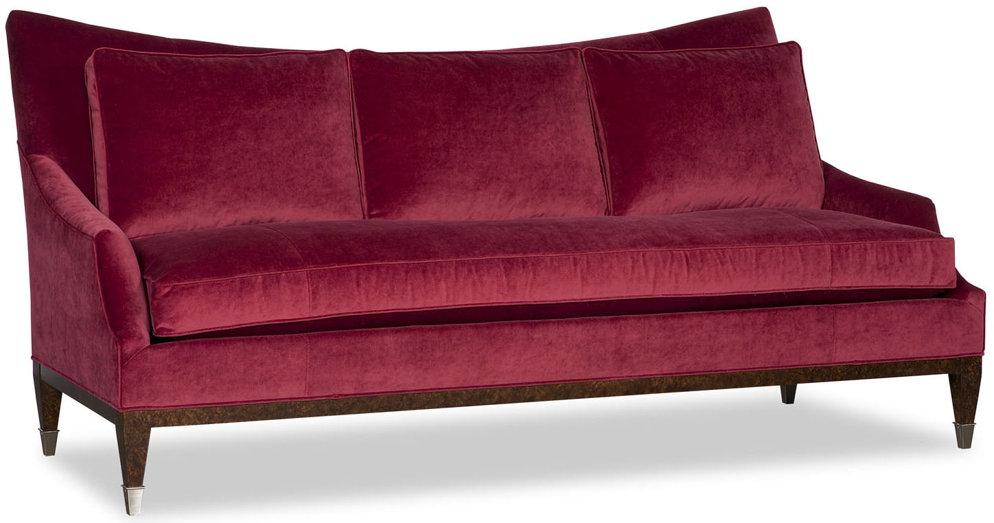 wingback leather sofa nailhead