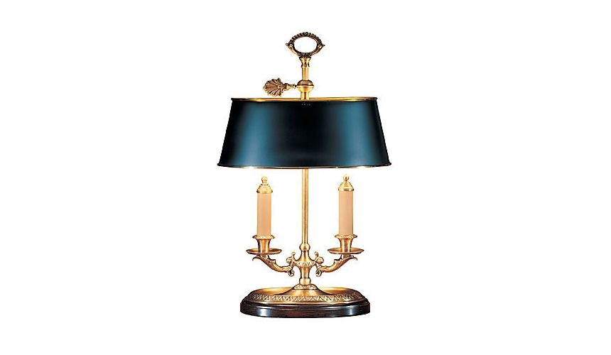Decorative Accessories Tole Shade Twin Lamp