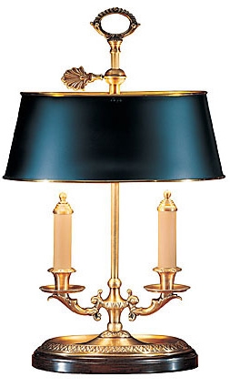 Decorative Accessories Tole Shade Twin Lamp