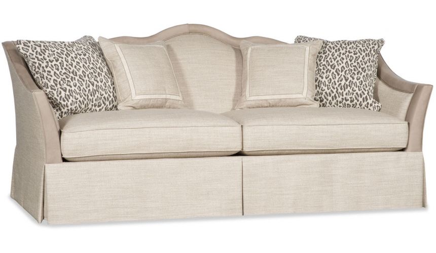 SOFA, COUCH & LOVESEAT Arched Headboard Sofa
