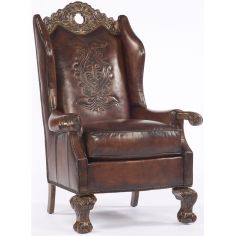 Western Furniture Gothic Leather Chair