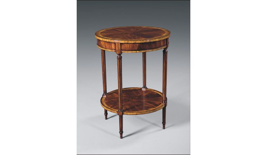 Round & Oval Side Tables High Quality Furniture Tier Lamp Table