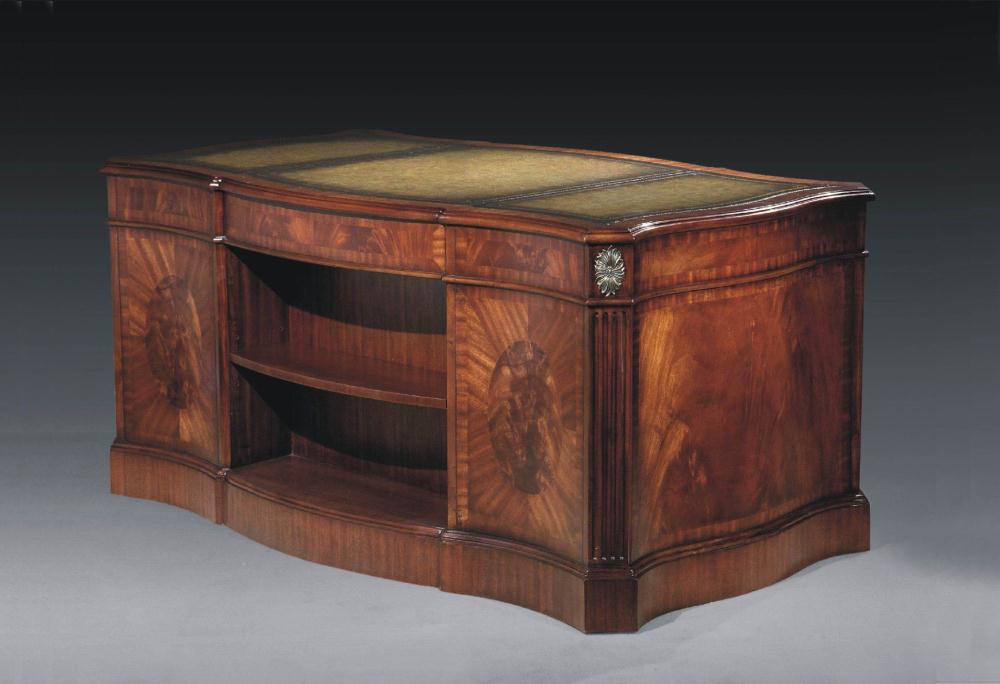 Executive Desks Library & Office Furniture Serpentine Desk