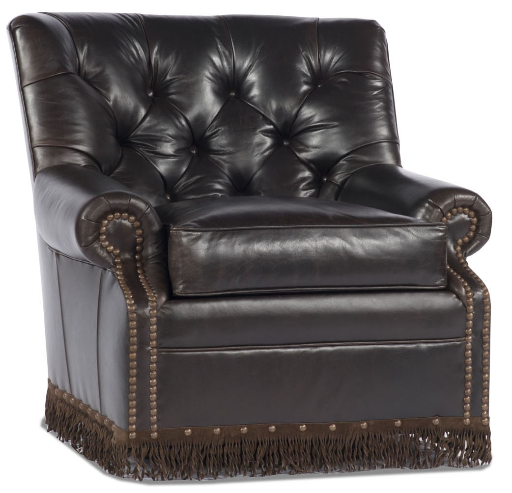 MOTION SEATING - Recliners, Swivels, Rockers Leather Tufted Glider