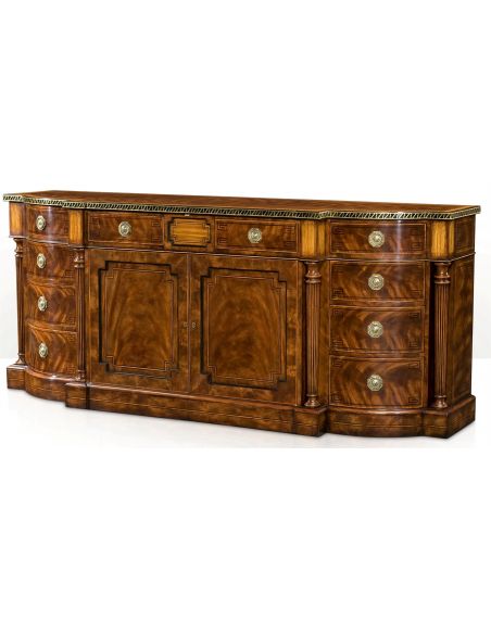 Breakfronts & China Cabinets English Cabinet Maker.Dining Room Breakfront