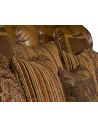 SOFA, COUCH & LOVESEAT Tufted Nail Head Curved Sofa