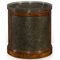 Round & Oval Side Tables Victoria's Pedestal