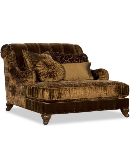 Upholstered Extended Sofa