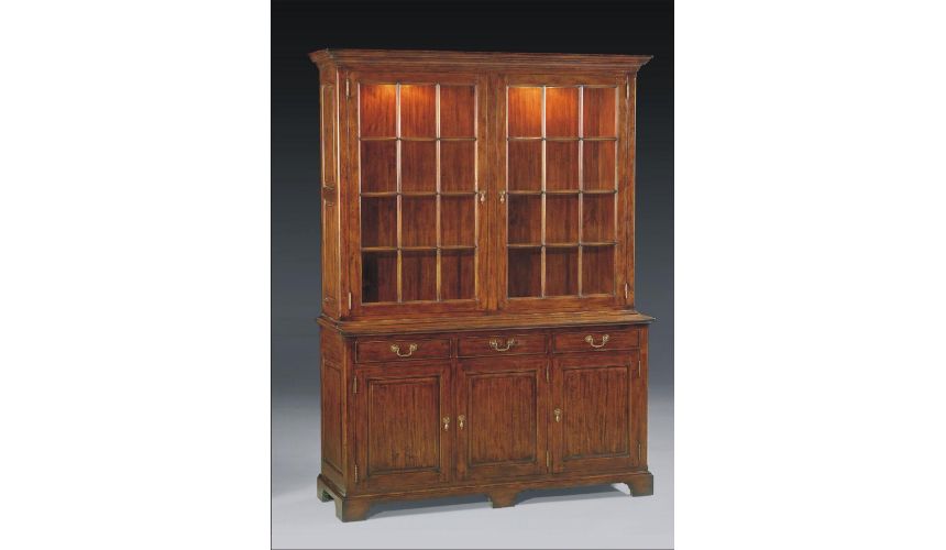 Breakfronts & China Cabinets High End Dining Room Furniture Display Cabinet Upscale home furnishings