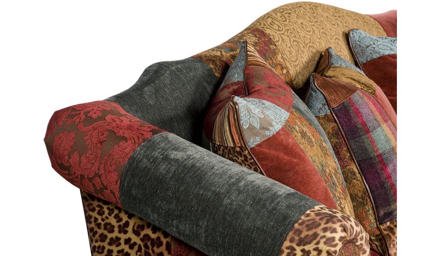 SOFA, COUCH & LOVESEAT Multicolor Curved Sofa