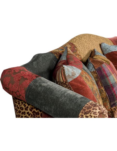 SOFA, COUCH & LOVESEAT Multicolor Curved Sofa