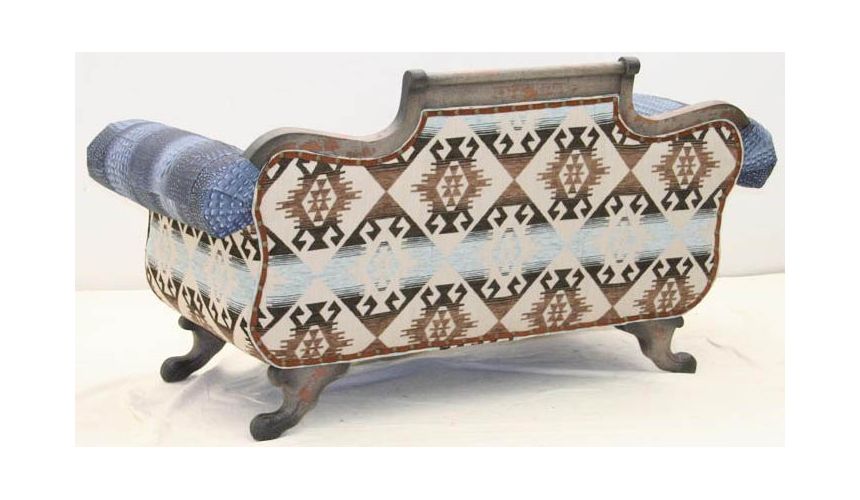 Cool western style loveseat from our bad ass gringo collection