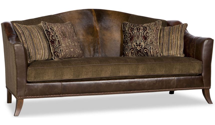 SOFA, COUCH & LOVESEAT Upholstered Curved Sofa