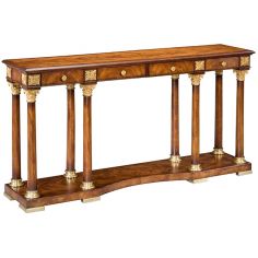 77-68 Solid walnut wood Console Table