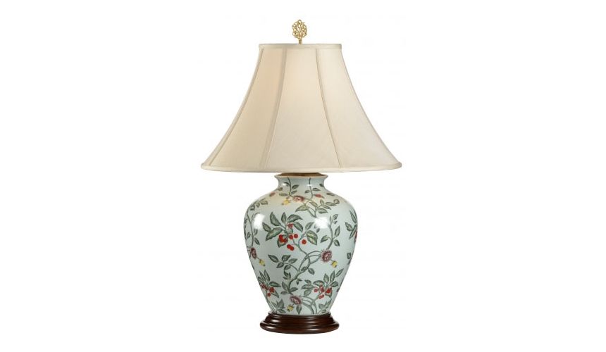 Decorative Accessories Hand Painted Cherry Lamp