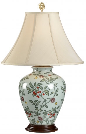 Decorative Accessories Hand Painted Cherry Lamp